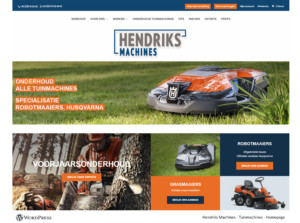 Hendriksmachines homepage closer PORTFOLIO
