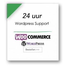 24 uur technische support WordPress